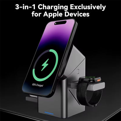 Chargeur wireless 3-in-1 à 18.900f