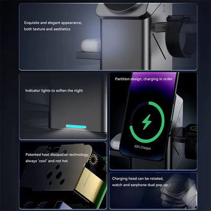 Chargeur wireless 3-in-1 à 18.900f