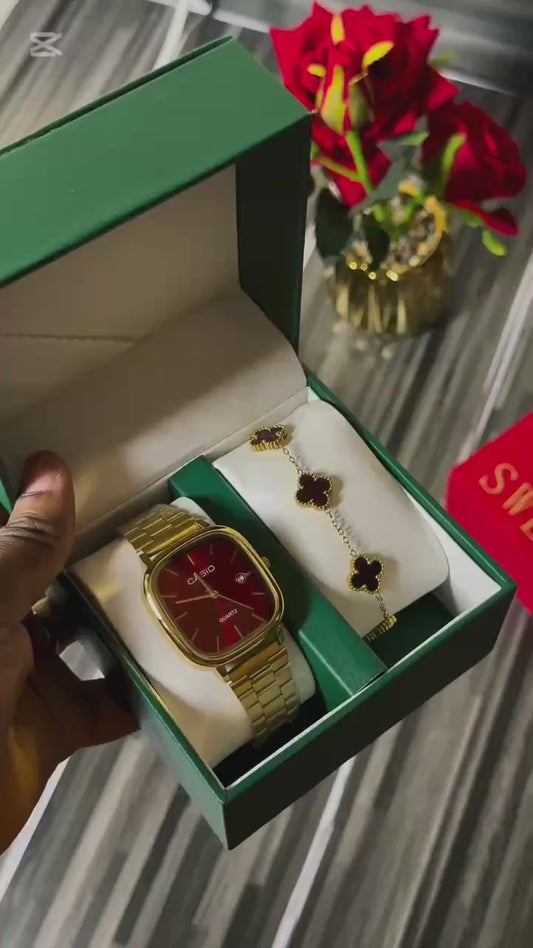 Lady watch casino avec un joli bracelet 🥰